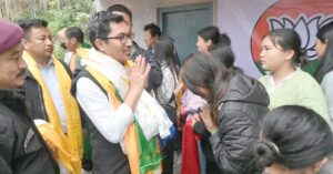 विकास की ओर बढ़ना है तो BJP एकमात्र विकल्‍प : Jamyang Tsering Namgyal