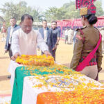 सीएम साय ने शहीद जवानों को श्रद्धांजलि दी, बोले- शहादत व्यर्थ नहीं जाएगी