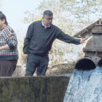 डीआर थापा ने रातेछु जलस्रोत का किया निरीक्षण