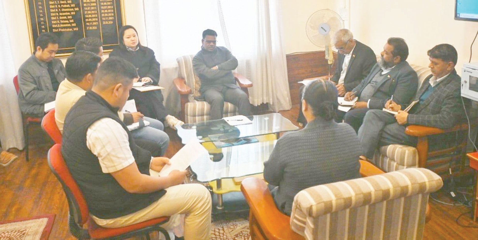 एसआईआर की तैयारियों की सीईओ ने की समीक्षा