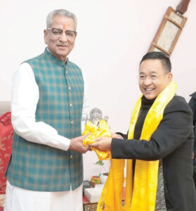 राज्यपाल ने मुख्यमंत्री को दी शुभकामनाएं