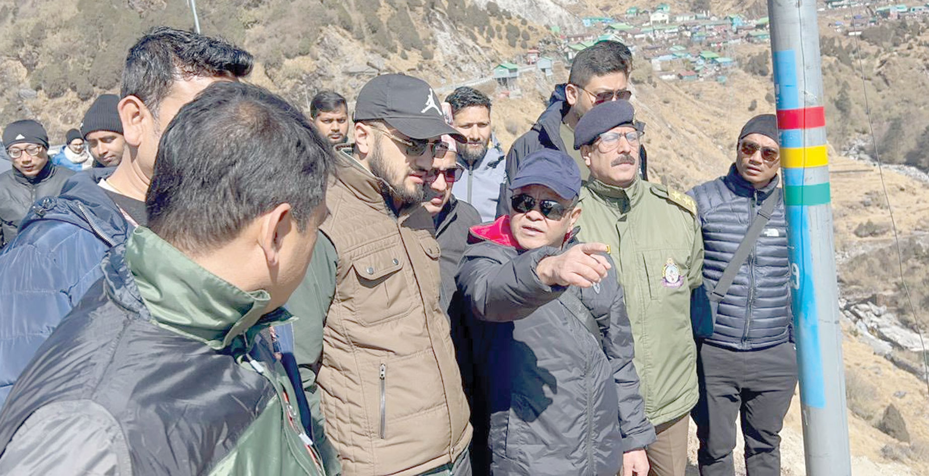 एलबी दास ने जल परियोजना का किया निरीक्षण