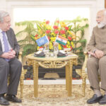 पीएम मोदी ने संयुक्त राष्ट्र महासचिव एंटोनियो गुटेरस से की मुलाकात