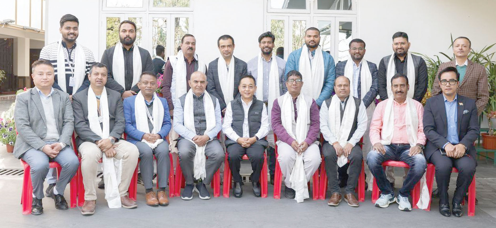 Chhattisgarh के पत्रकारों ने मुख्यमंत्री प्रेम सिंह तमांग से की मुलाकात