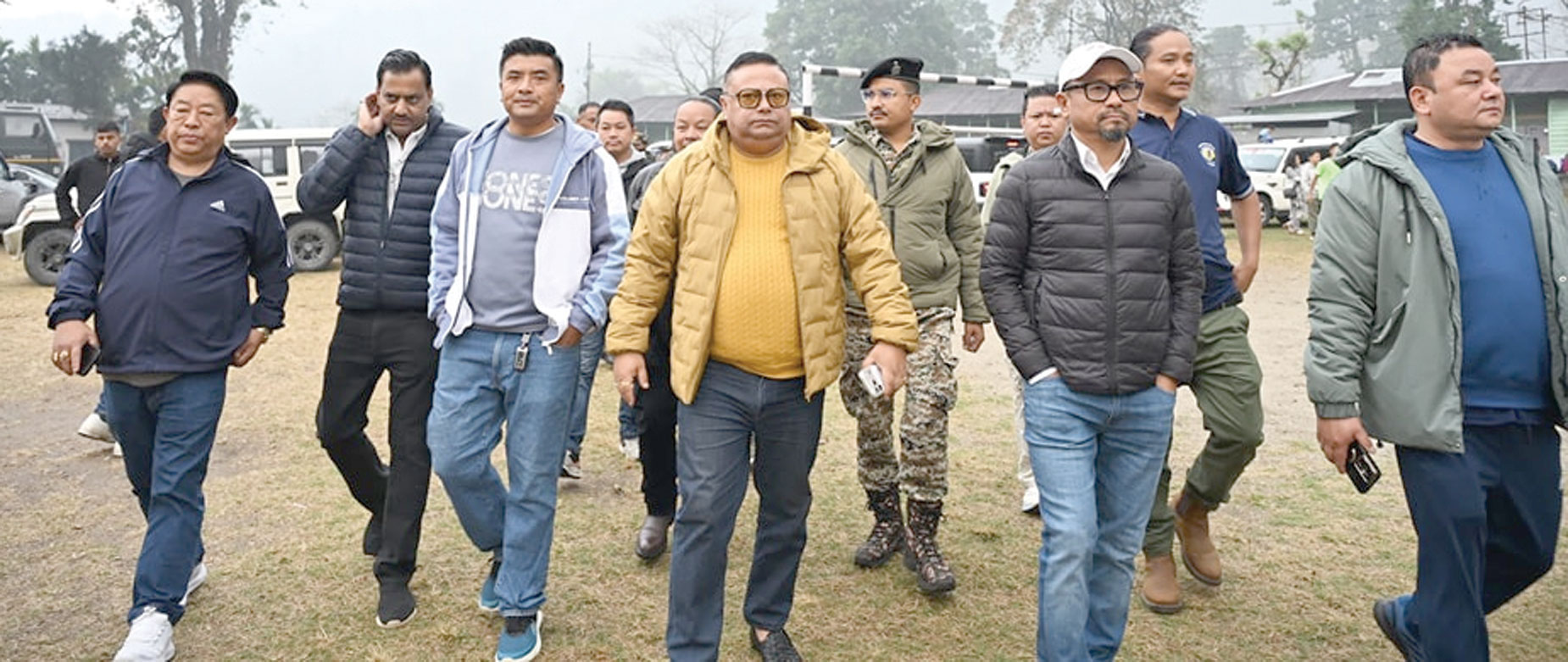 दयासागर क्लस्टर भवन तथा कबीर सत्संग भवन का अनित थापा ने किया शिलान्यास