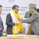 केंद्रीय सहकारिता मंत्रालय के निदेशक मीणा दो दिवसीय दौरे पर गेजिंग पहुंचे