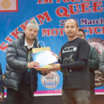 सिक्किम क्वीन राइडर मोटरसाइकिल क्लब ने मनाया पहला वार्षिकोत्सव