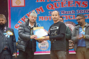 सिक्किम क्वीन राइडर मोटरसाइकिल क्लब ने मनाया पहला वार्षिकोत्सव
