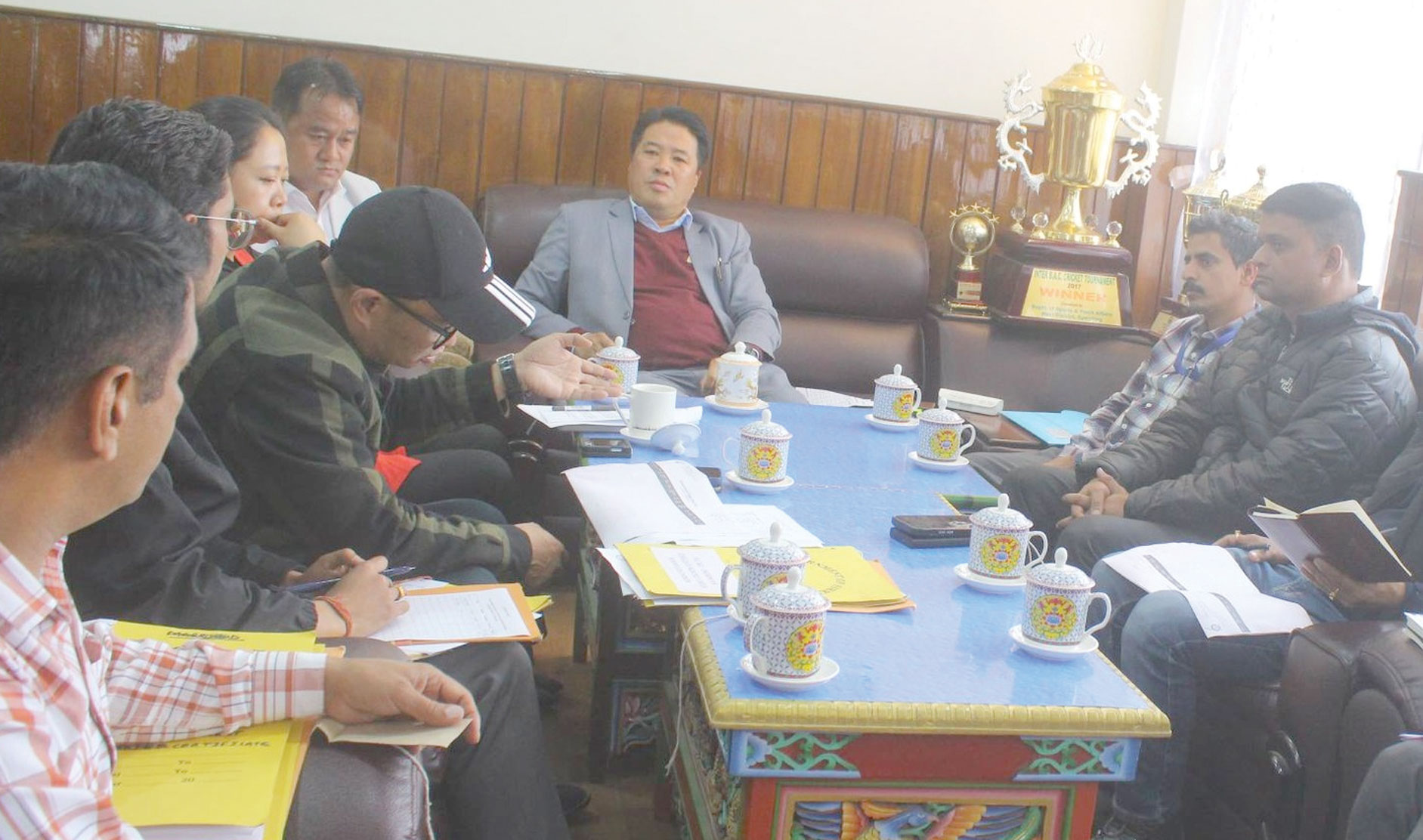 गेजिंग में जनगणना 2027 की प्रगति की समीक्षा