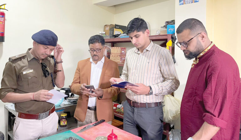 एलपीजी प्रबंधन पर एक जागरुकता सह निरीक्षण अभियान चला