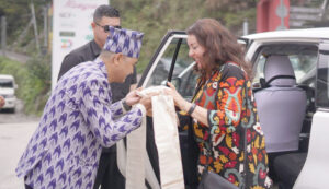 स्विट्जरलैंड की राजदूत ने जीएलओएफ प्रभावित इलाकों का किया दौरा