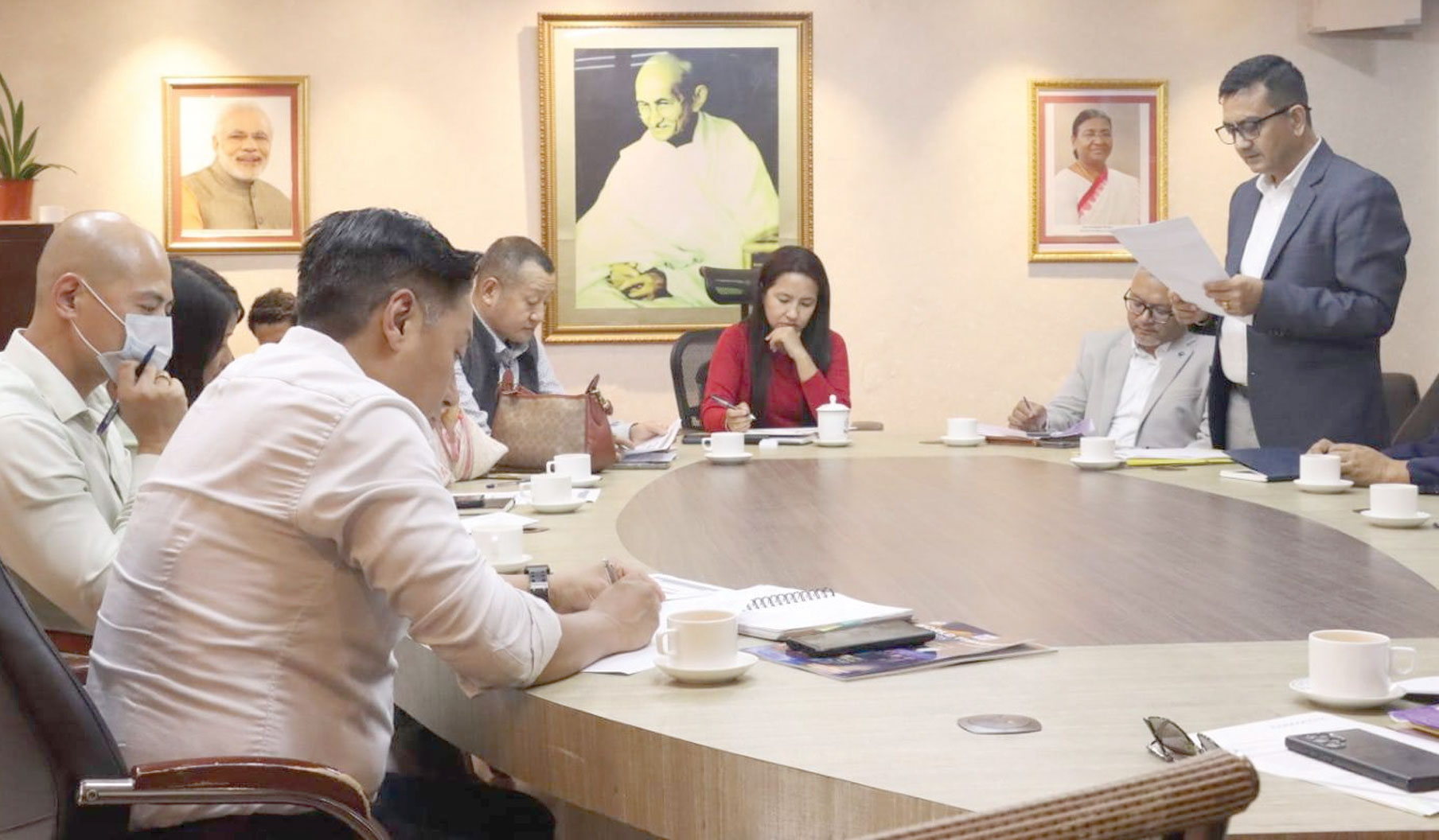 नामची में जिला सहकारी विकास समिति की बैठक आयोजित