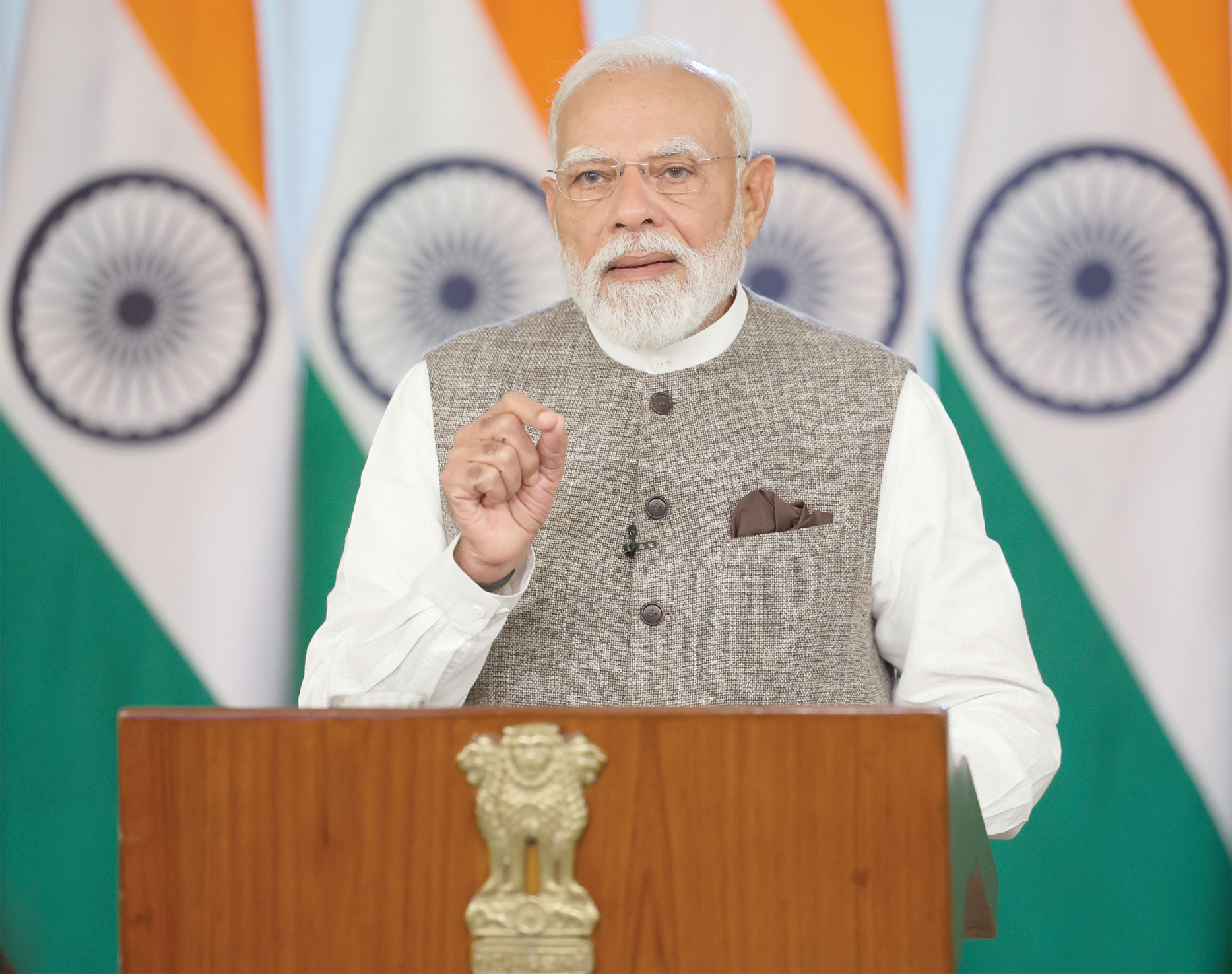 आत्मबल अजेय, प्रयास जारी रहेगा : पीएम मोदी