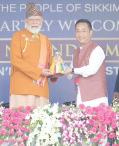 प्रधानमंत्री की यात्रा का सिक्किम के लिए भावनात्मक महत्व है : प्रेम सिंह तमांग