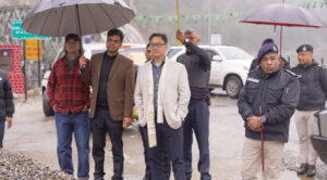 केंद्रीय मंत्री किरेन रिजिजू दो दिवसीय दौरे पर सिक्किम पहुंचे