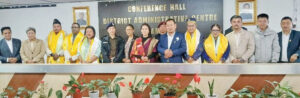 नामची नगर निकाय चुनाव : नवनिर्वाचित पार्षदों व पंचायत सदस्यों ने ली शपथ