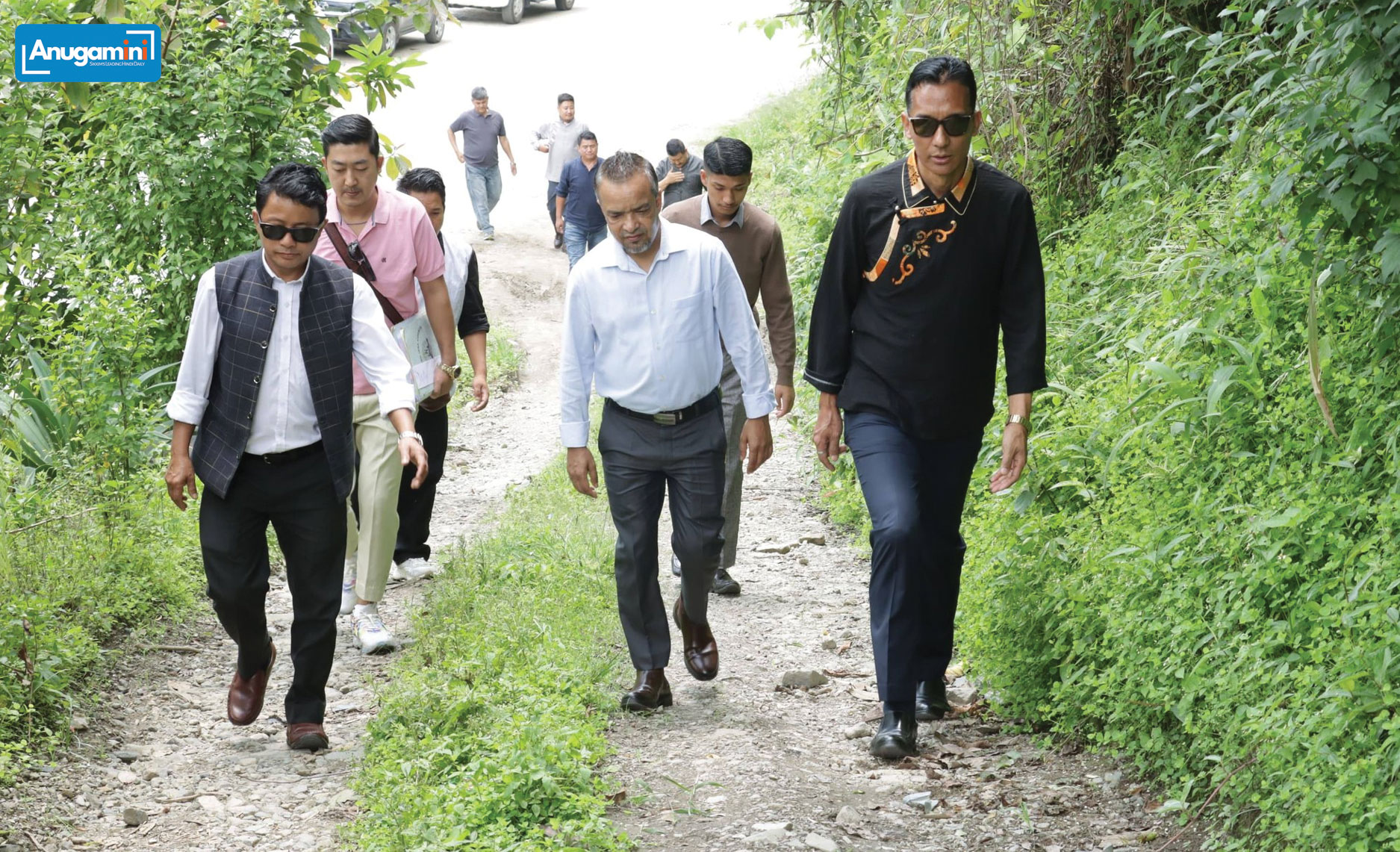 निर्माणाधीन रिसोर्स रिसाइक्लिंग सेंटर का हुआ संयुक्त निरीक्षण