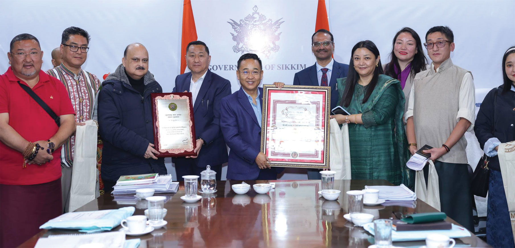 सिक्किम राज्य आपदा प्रबंधन प्राधिकरण को मिला प्रतिष्ठित सुभाष चंद्र बोस आपदा प्रबंधन पुरस्कार
