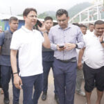 दार्जिलिंग में बारिश का कहर, बालासन नदी पर बना अस्थायी पुल बहा