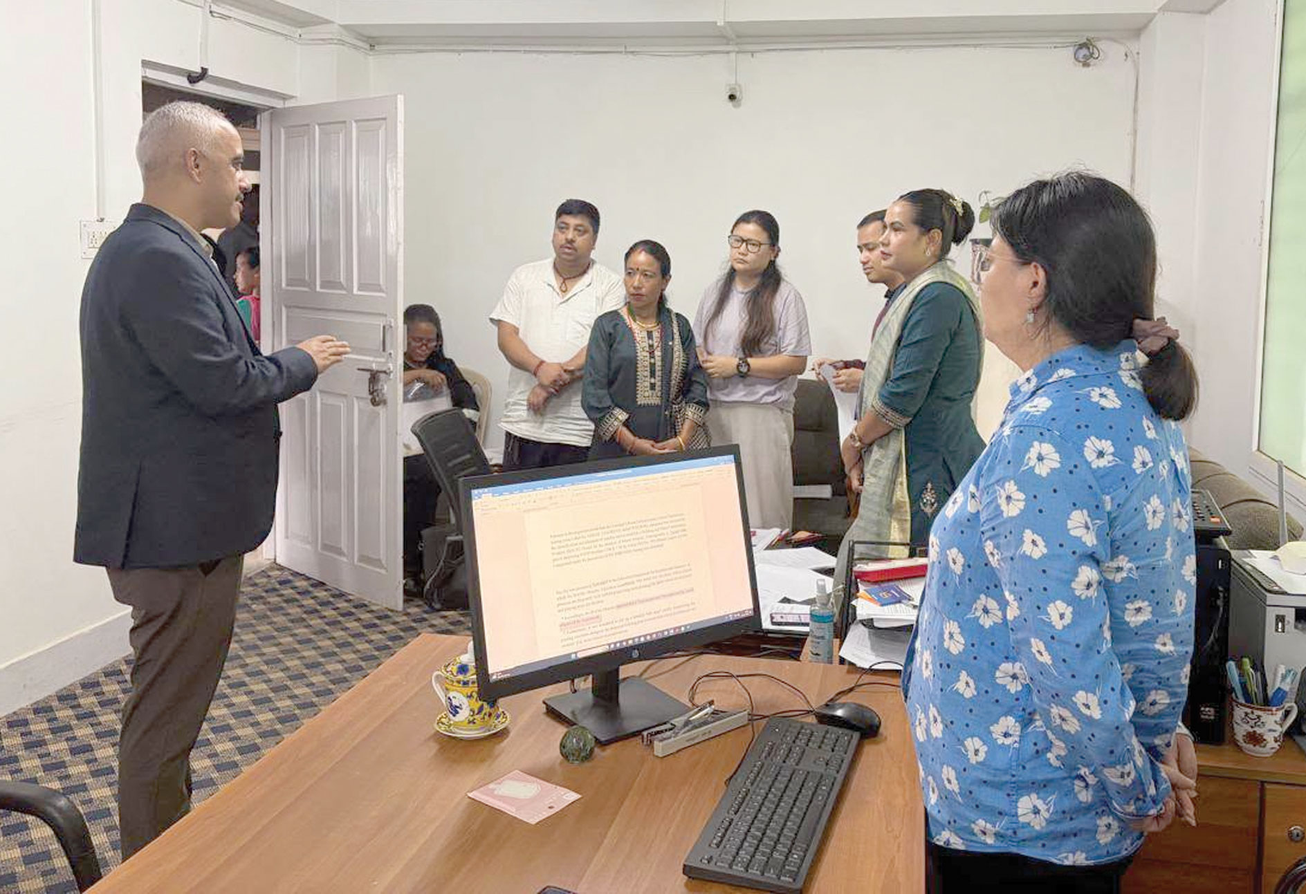 सोरेंग में एसआईआर सुनवाई तीसरे दिन भी जारी, 286 मामलों की हुई सुनवाई
