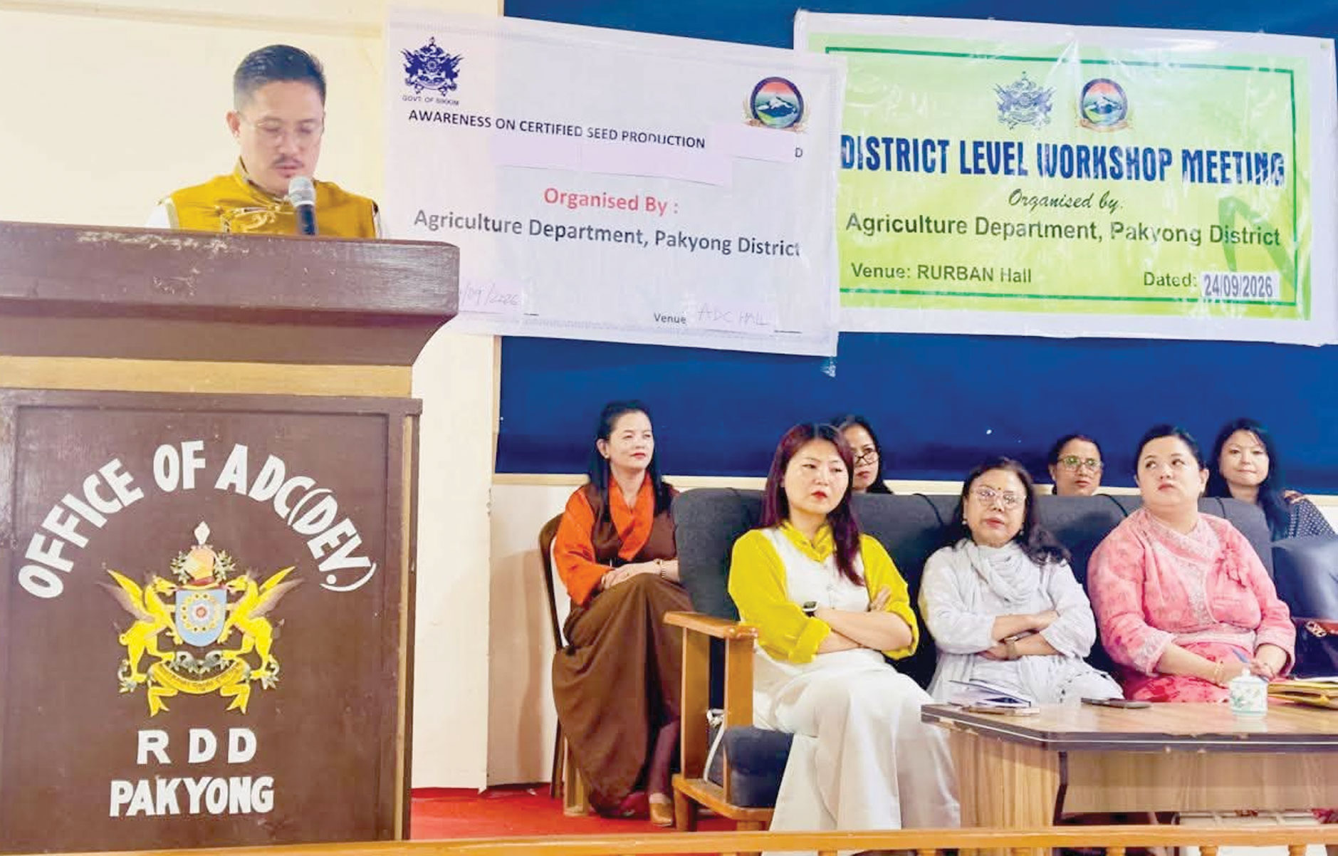 डिजिटल कृषि से मजबूत होगी पाकिम की खेती, कर्मियों को दिया प्रशिक्षण