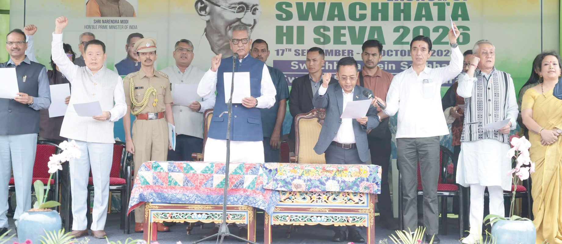 सिक्किम में ‘स्वच्छता ही सेवा’ का आगाज